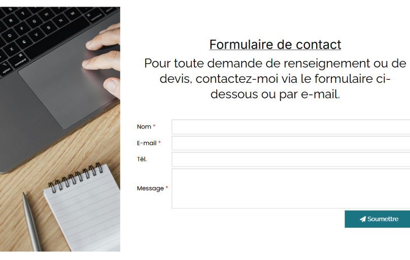 Formulaire de contact